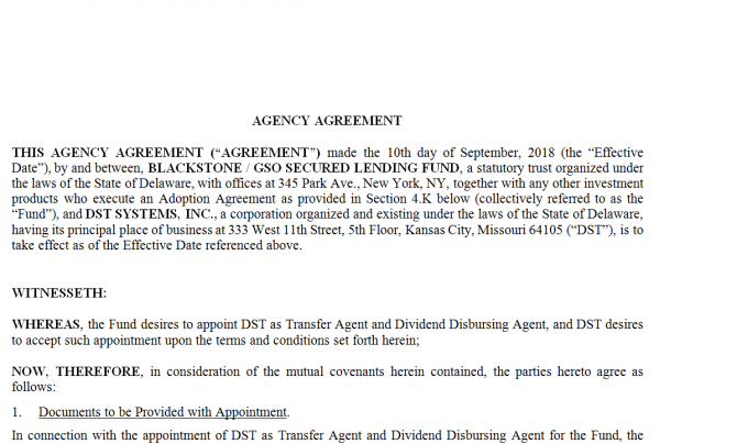Agency agreement. Робочий зразок №8