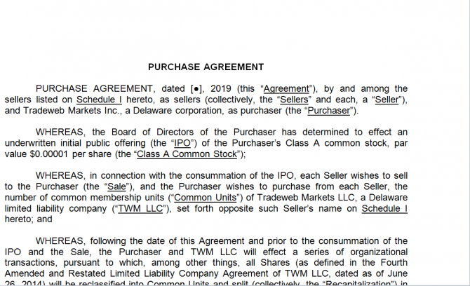 Purchase Agreement. Робочий зразок №1 зображення 1