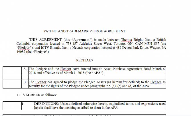 Pledge Agreement. Робочий зразок №1 зображення 1