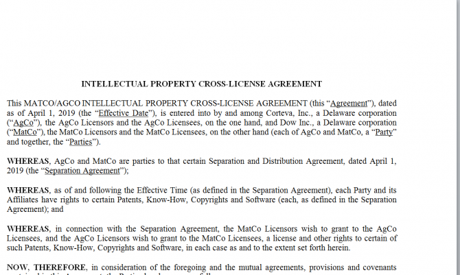 Licensing Agreement. Робочий зразок №9 зображення 1