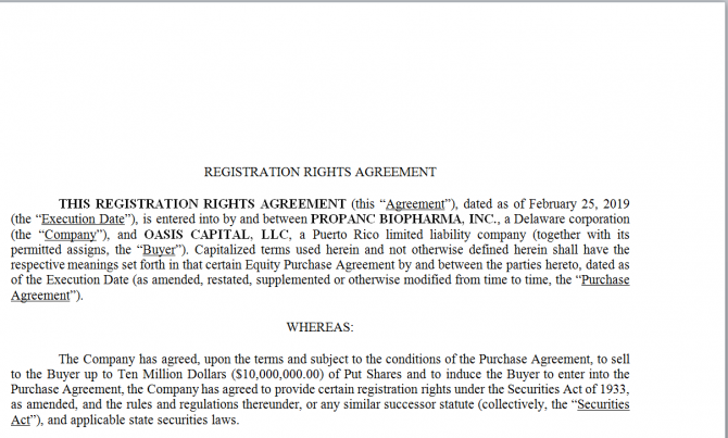 Registration Rights Agreement. Робочий зразок №26 изображение 1