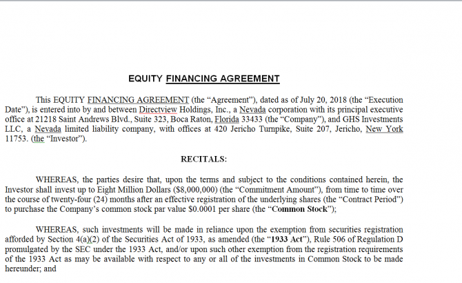Financing Agreement. Робочий зразок №11 зображення 1