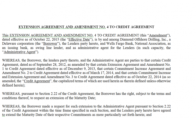 Extension Agreement. Робочий зразок №19