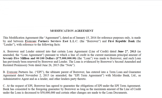 Modification Agreement. Робочий зразок №12 зображення 1
