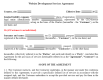 Website Development Services Agreement изображение 1